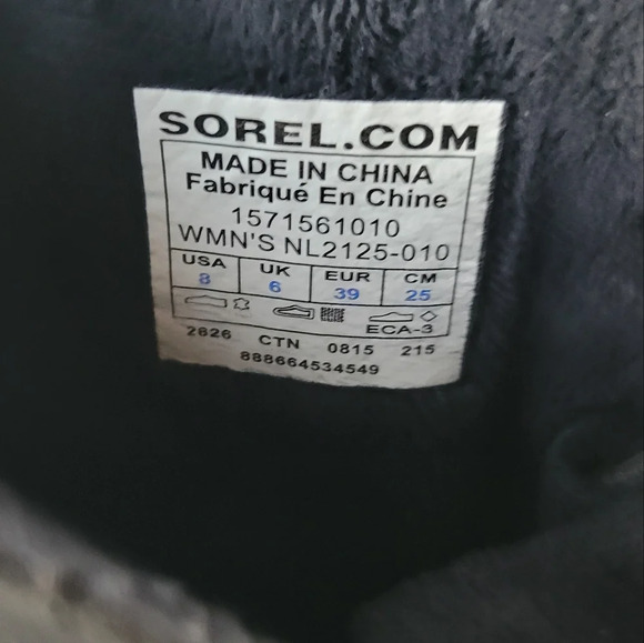 Sorel Women's Winter Fancy Lace II Mid Calf Snow Waterproof Tie up Boot - Picture 8 of 11